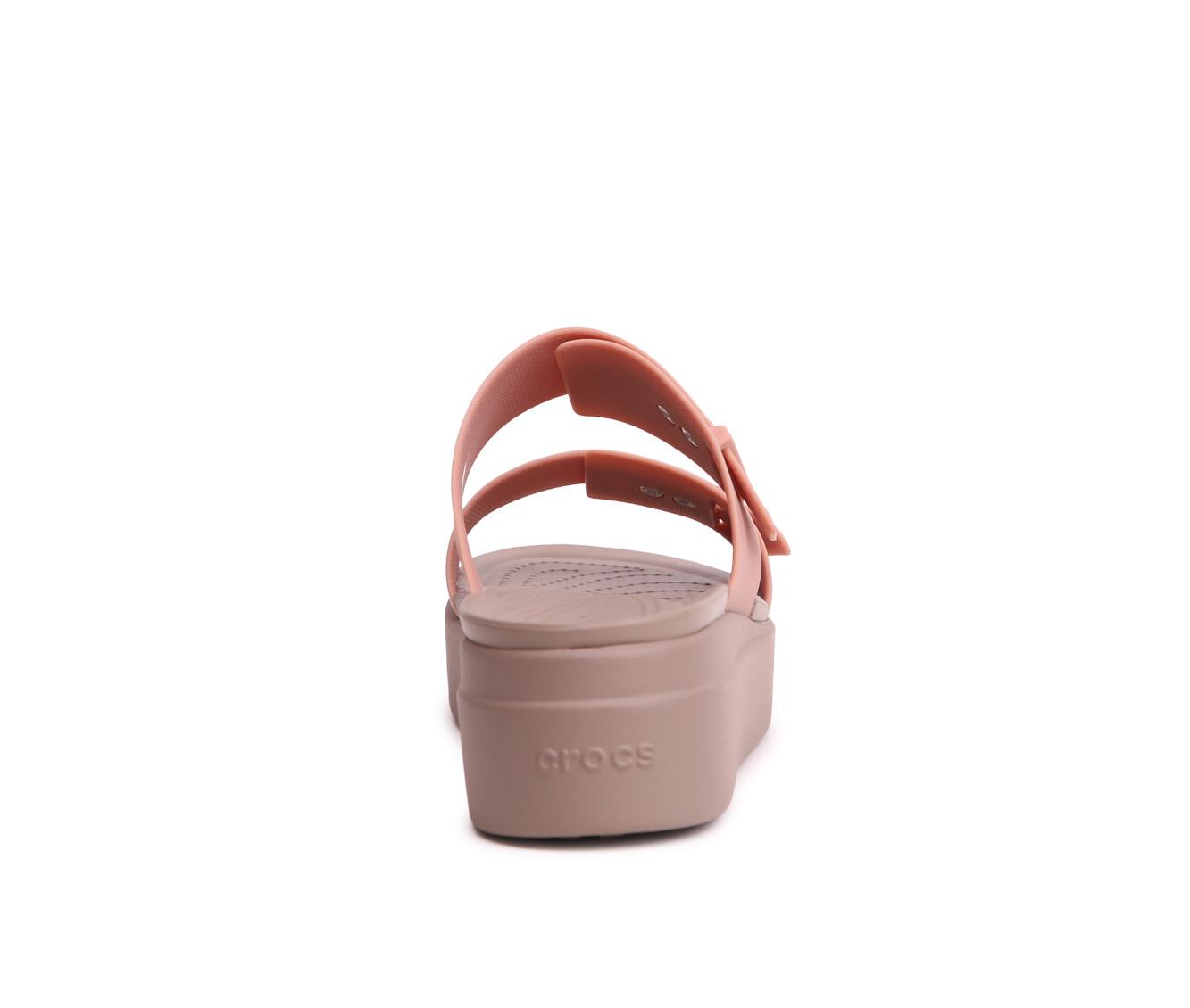 Women's Crocs Brooklyn Low Buckle Platform Sandals