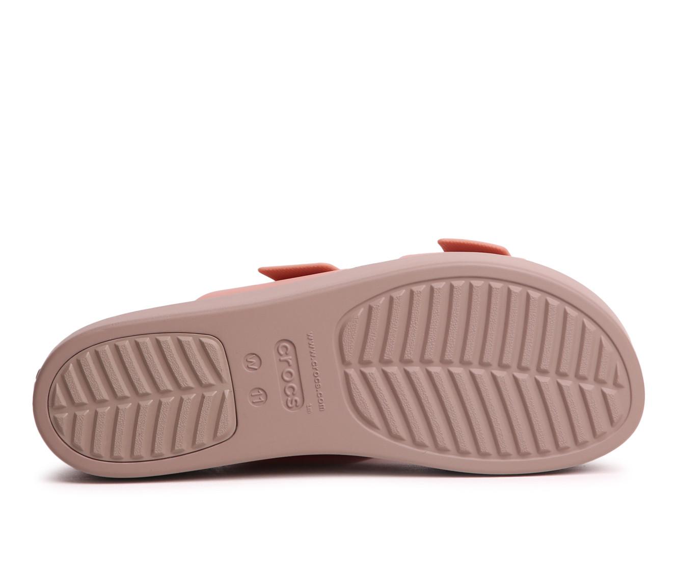 Women's Crocs Brooklyn Low Buckle Platform Sandals