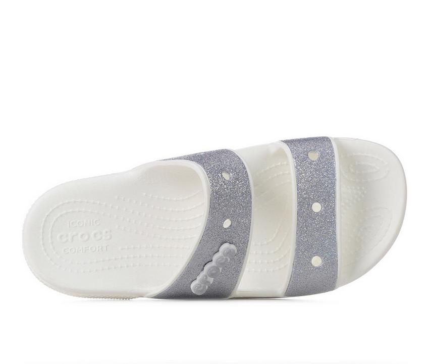 Women's Crocs Classic Glitter II Sandals