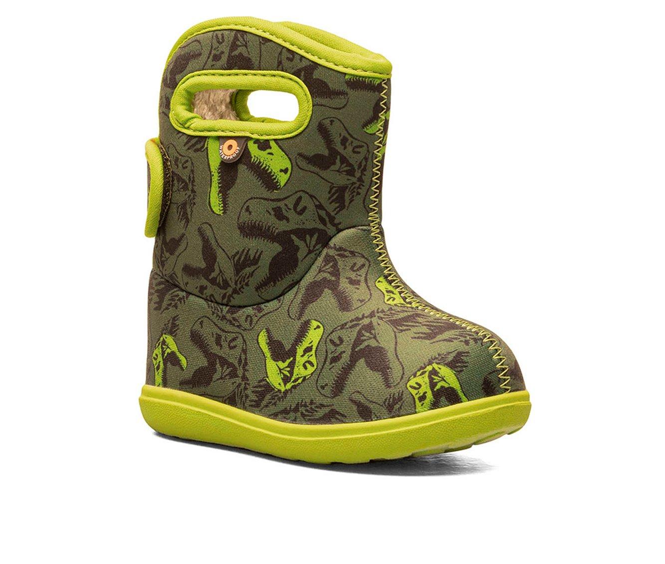 Boys' Bogs Footwear Toddler Baby Bogs II Dino Rain Boots
