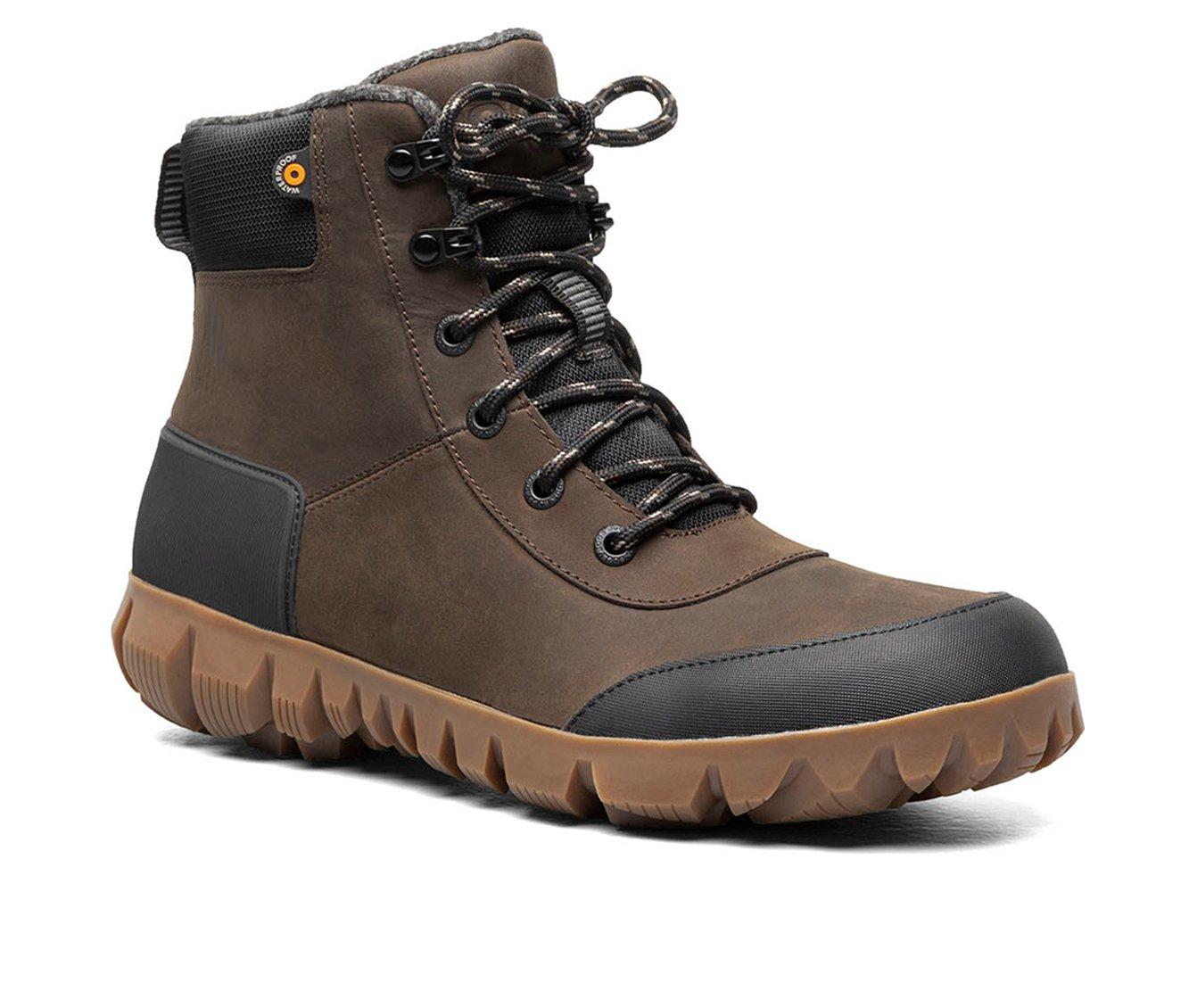 Men's Bogs Footwear Arcata Urban Leather Mid Winter Boots