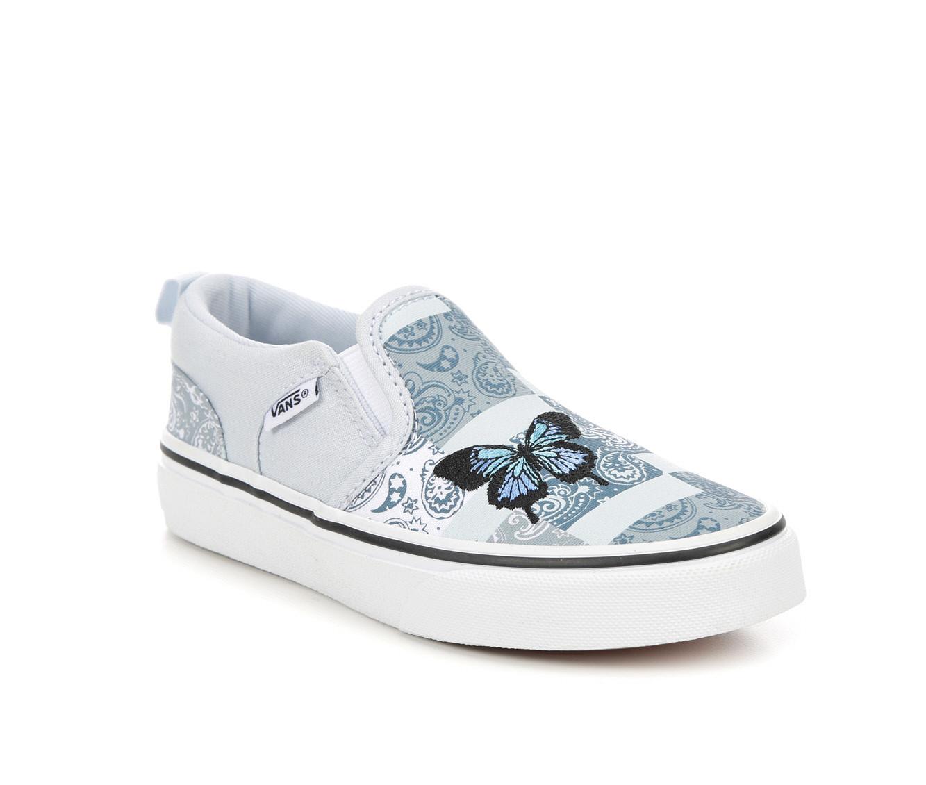 Girls vans outlet slip on shoes