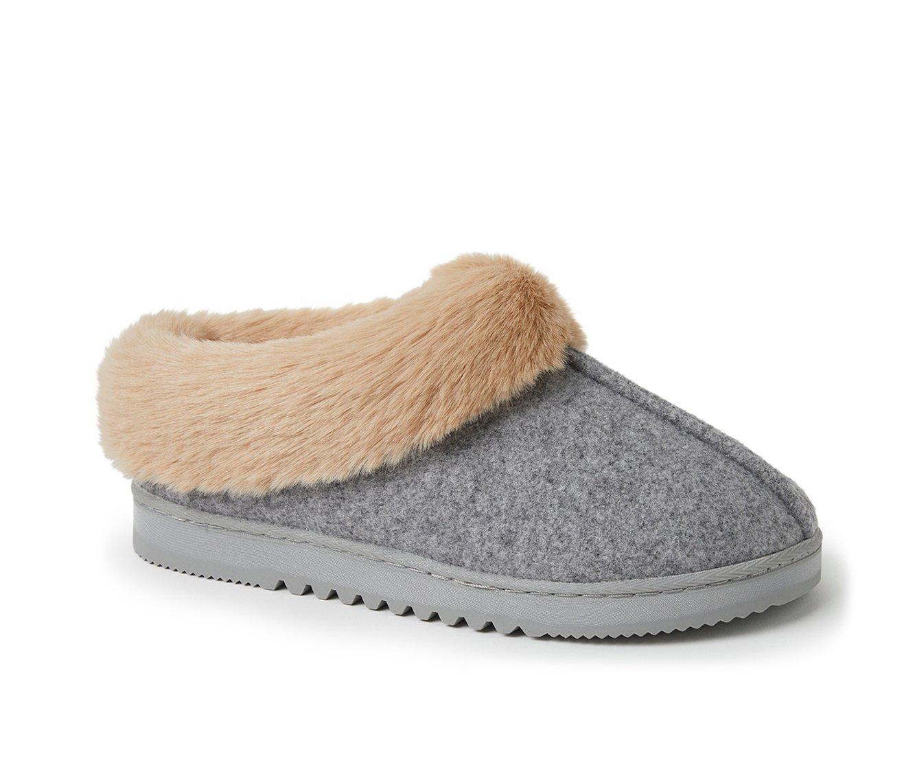 Dearfoams Chloe Soft Knit Clog Slippers