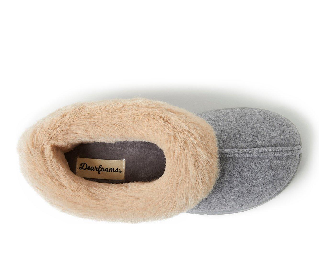 Dearfoams Chloe Soft Knit Clog Slippers