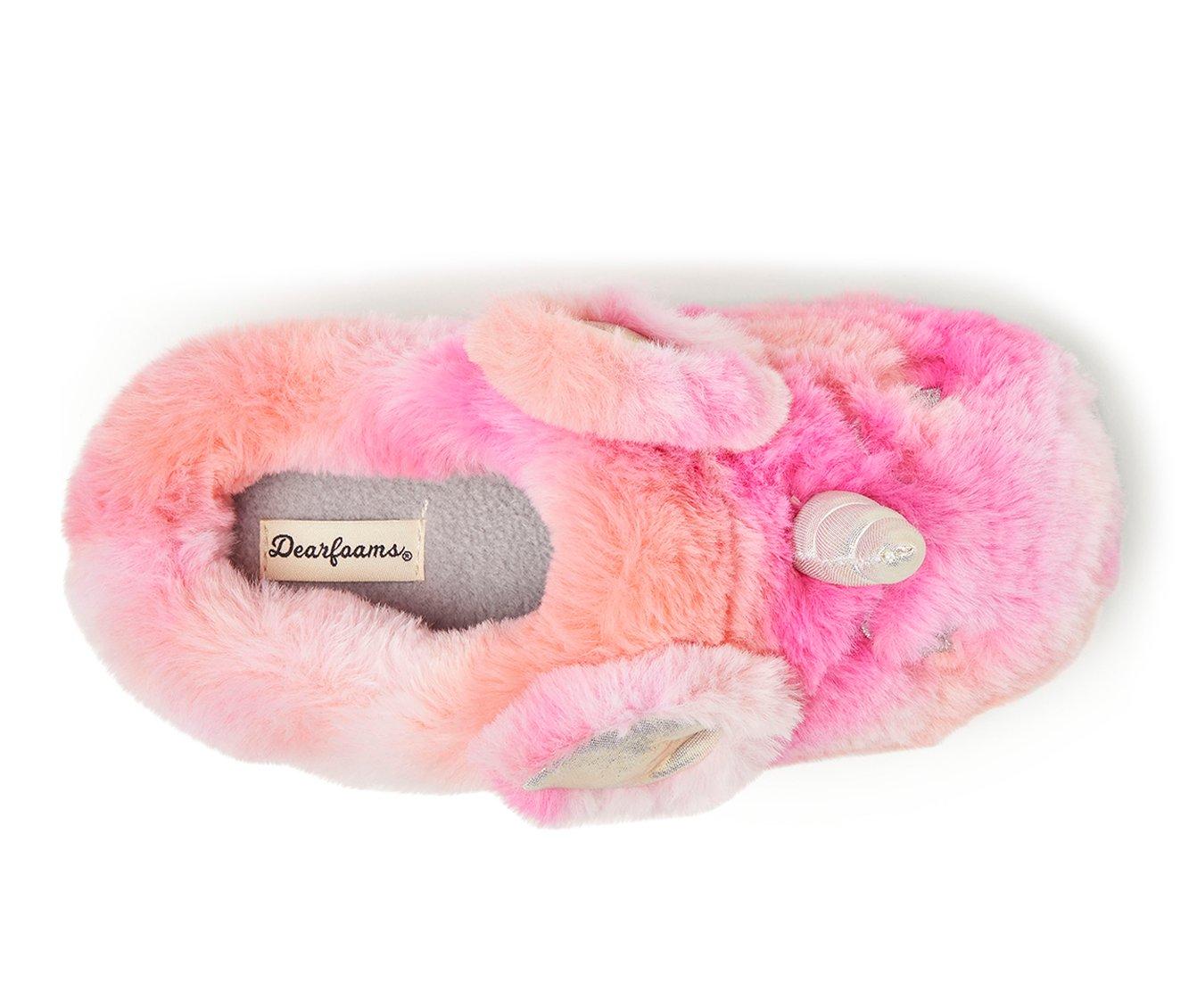 Dearfoams Toddler & Little Kid & Big Kid Peyton Animal Clog Slippers