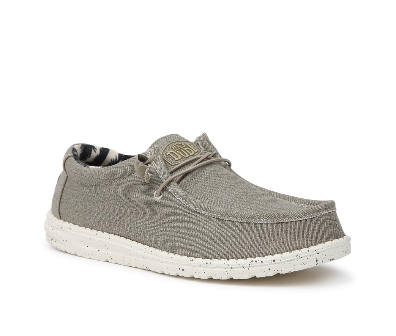 Men's HEYDUDE Wally Stretch Canvas Casual Shoes