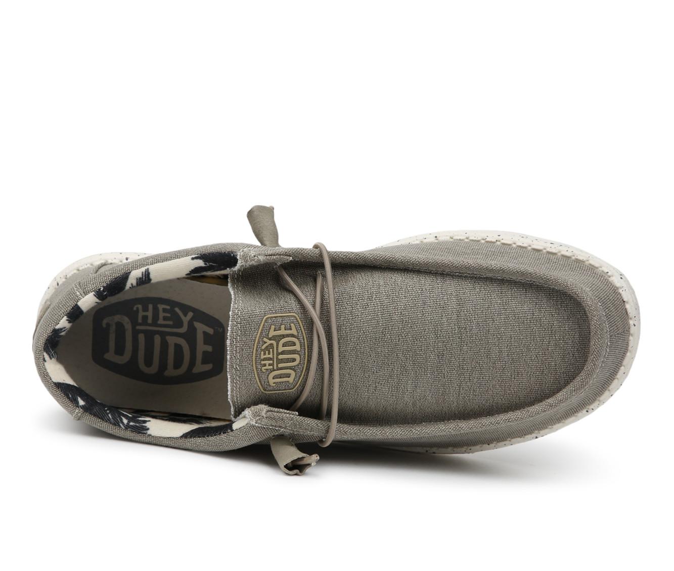 Men's HEYDUDE Wally Stretch Canvas Casual Shoes