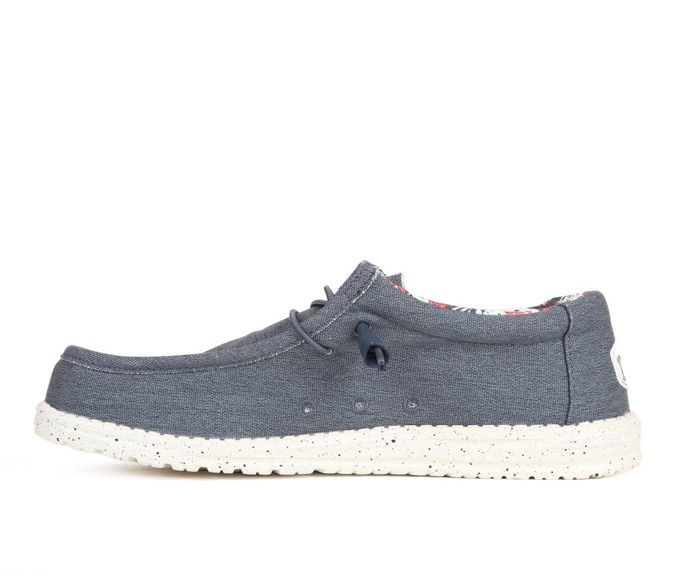 Men's HEYDUDE Wally Stretch Canvas Casual Shoes