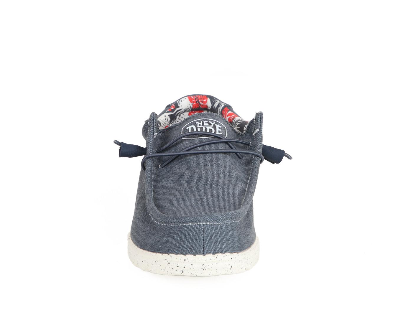 Men's HEYDUDE Wally Stretch Canvas Casual Shoes