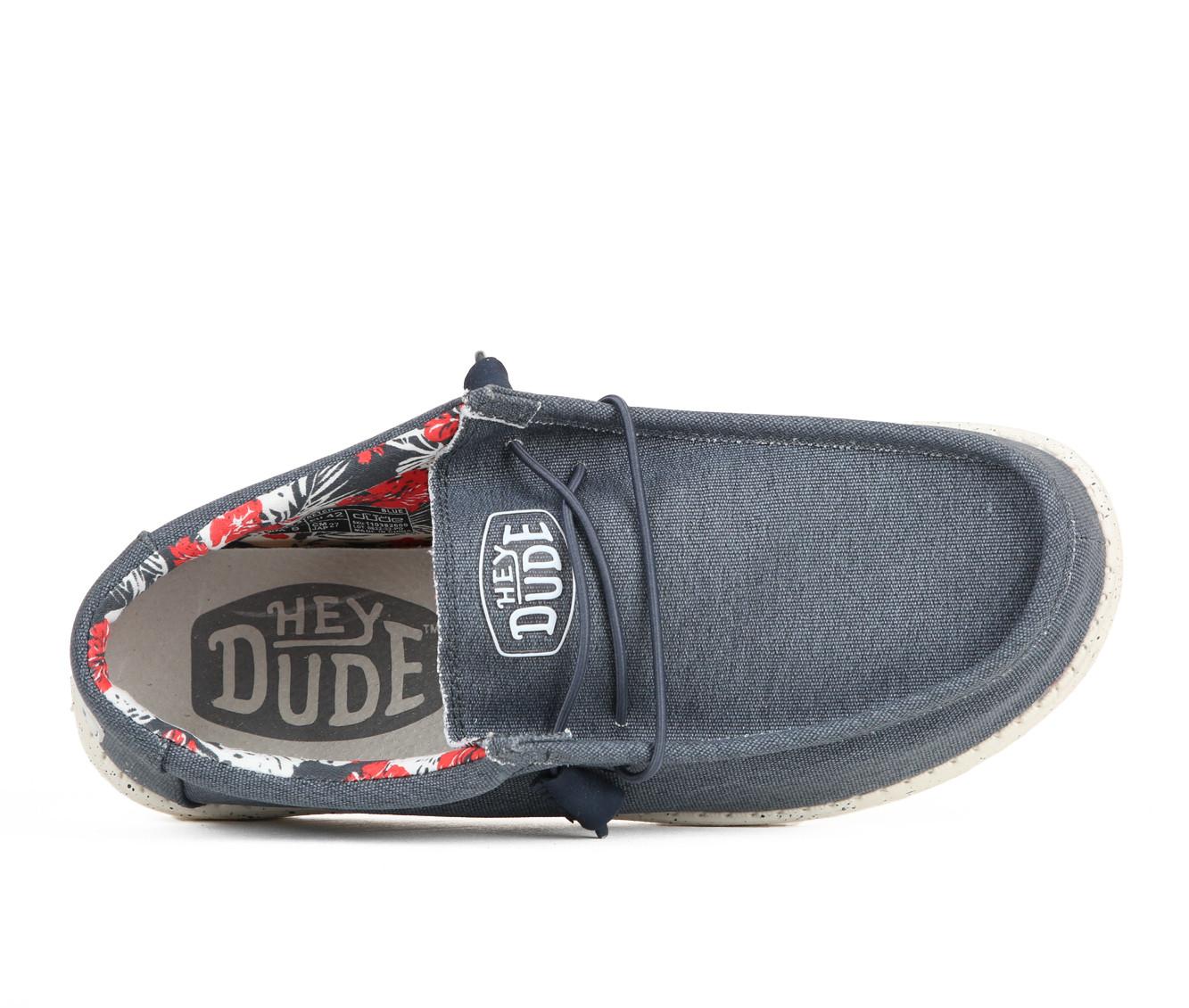 Men's HEYDUDE Wally Stretch Canvas Casual Shoes