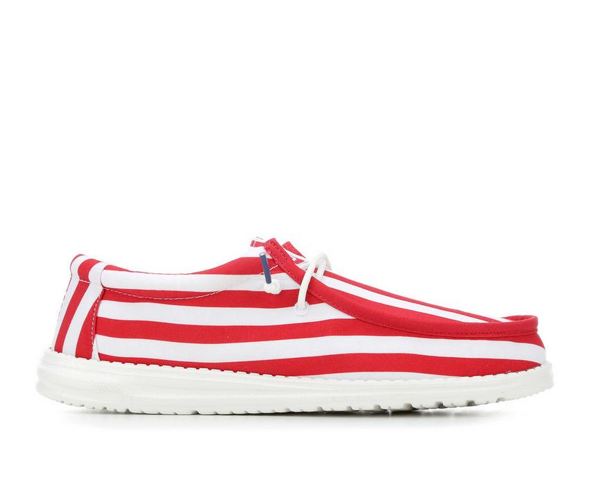 Men's HEYDUDE Wally Patriotic Casual Shoes