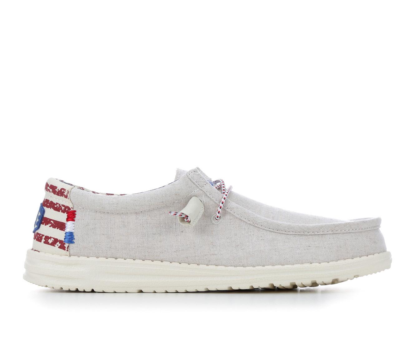 Men's HEYDUDE Wally Patriotic Casual Shoes