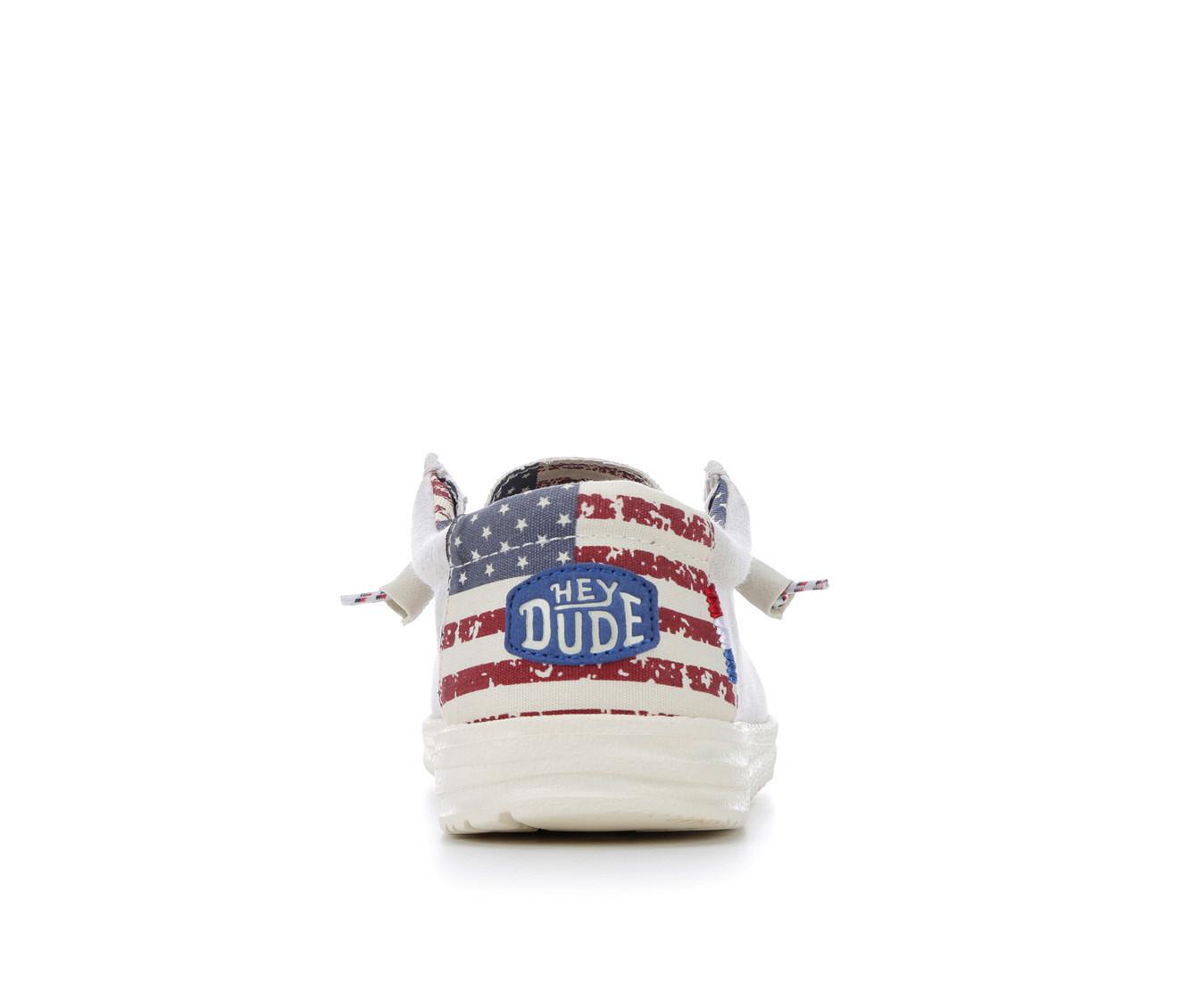 Men's HEYDUDE Wally Patriotic Casual Shoes