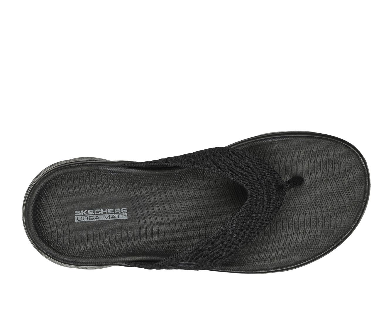 Skechers go cheap max flip flops