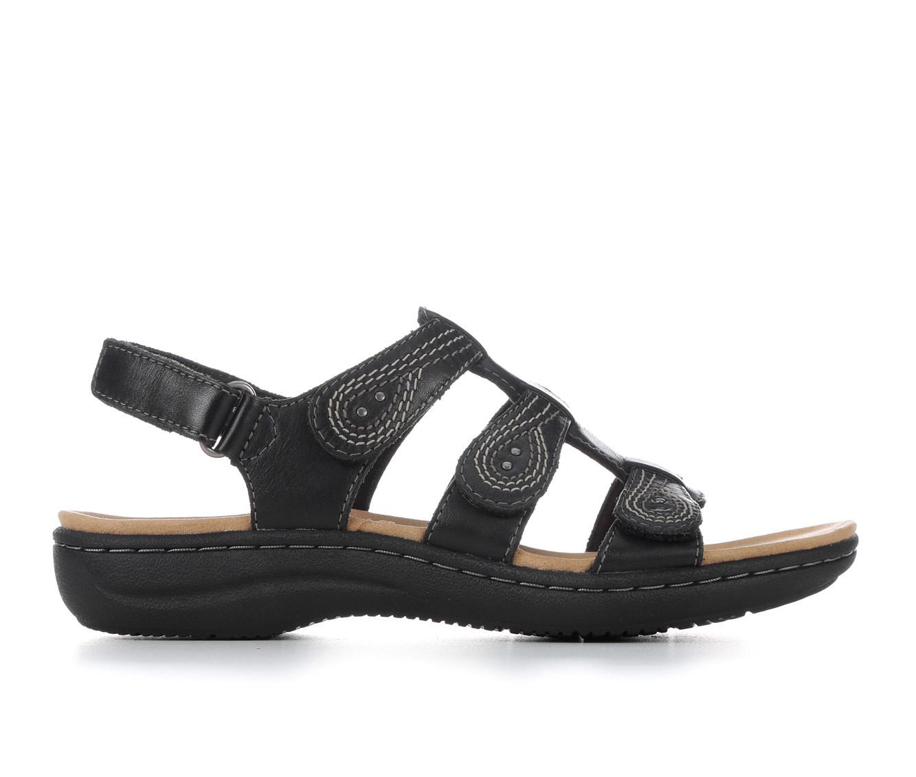 Clarks ladies cheap velcro sandals