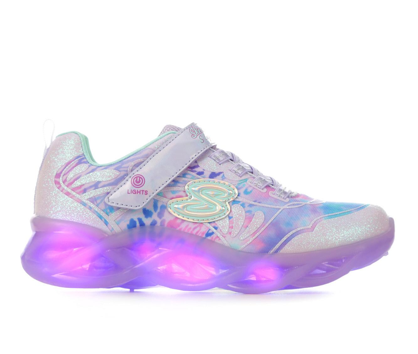 Girls' Skechers Little Kid & Big Kid Twisty Ice Light-Up Shoes