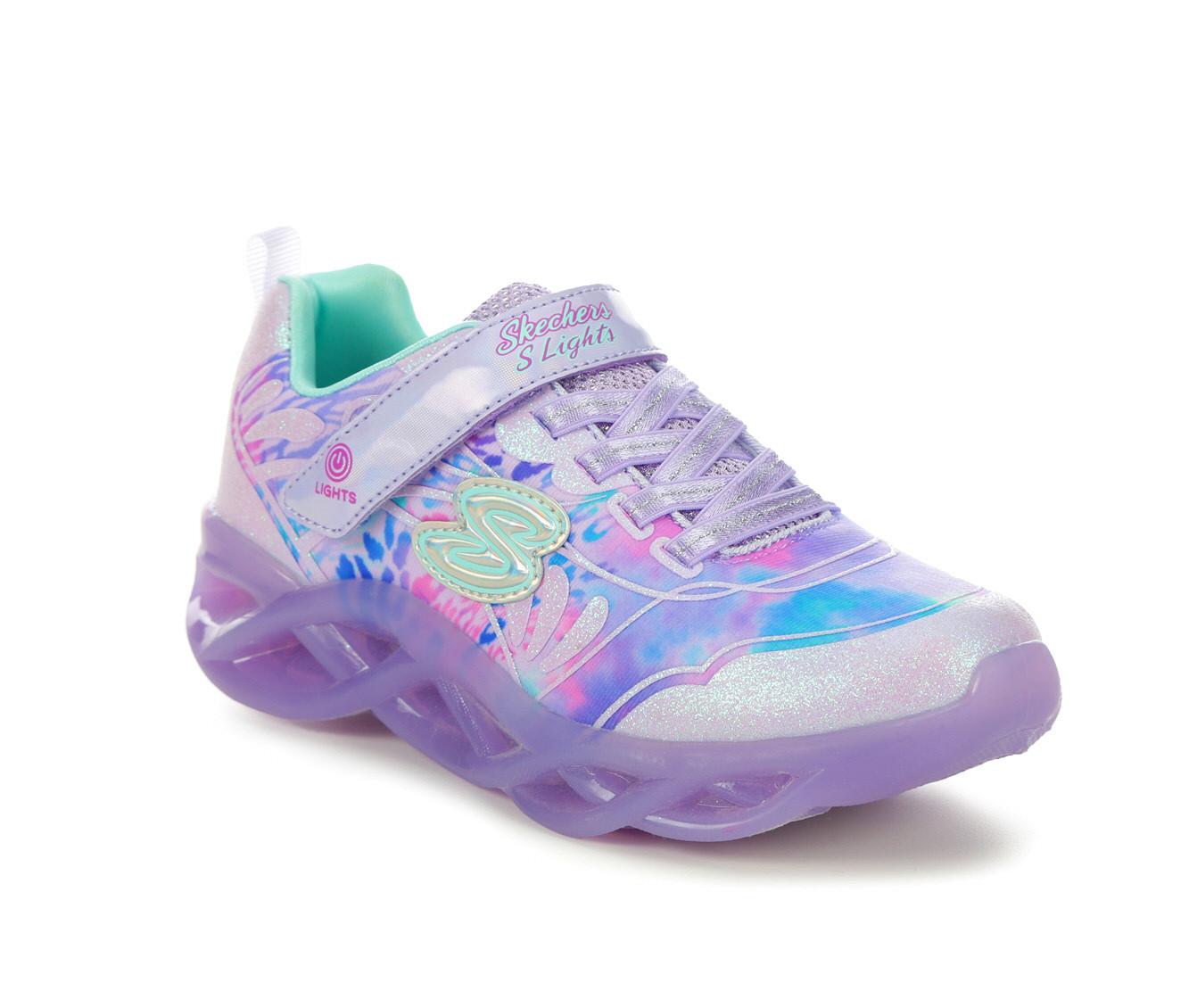 Girls' Skechers Little Kid & Big Kid Twisty Ice Light-Up Shoes