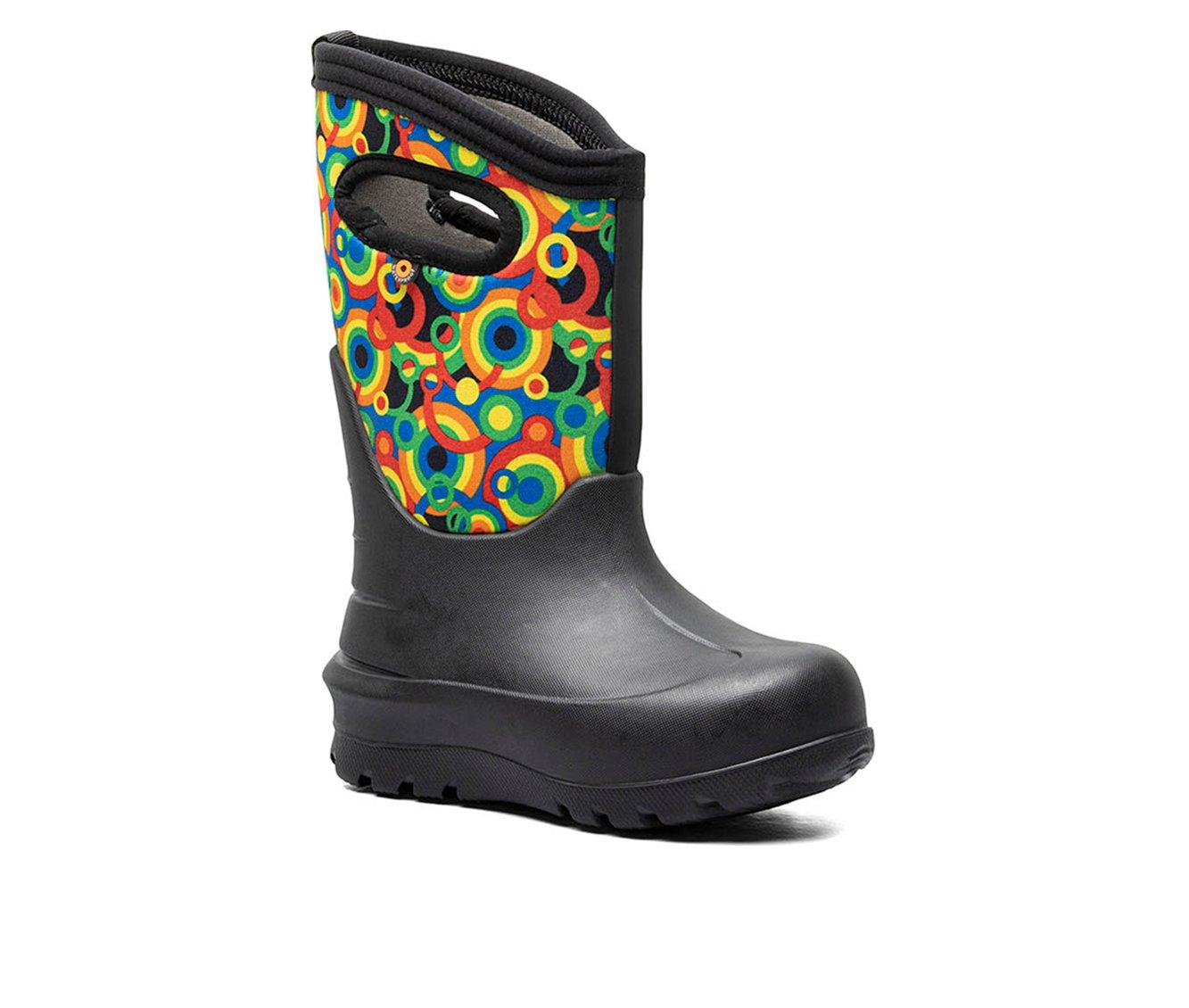 Kids' Bogs Footwear Little Kid & Big Kid Neo Classic Circle Rain Boots