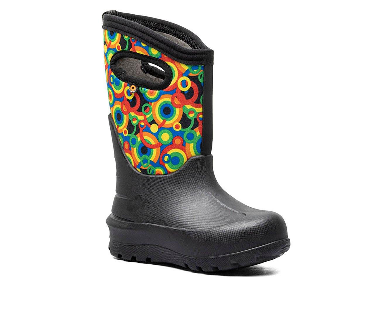 Kids' Bogs Footwear Toddler & Little Kid Neo Classic Circle Rain Boots