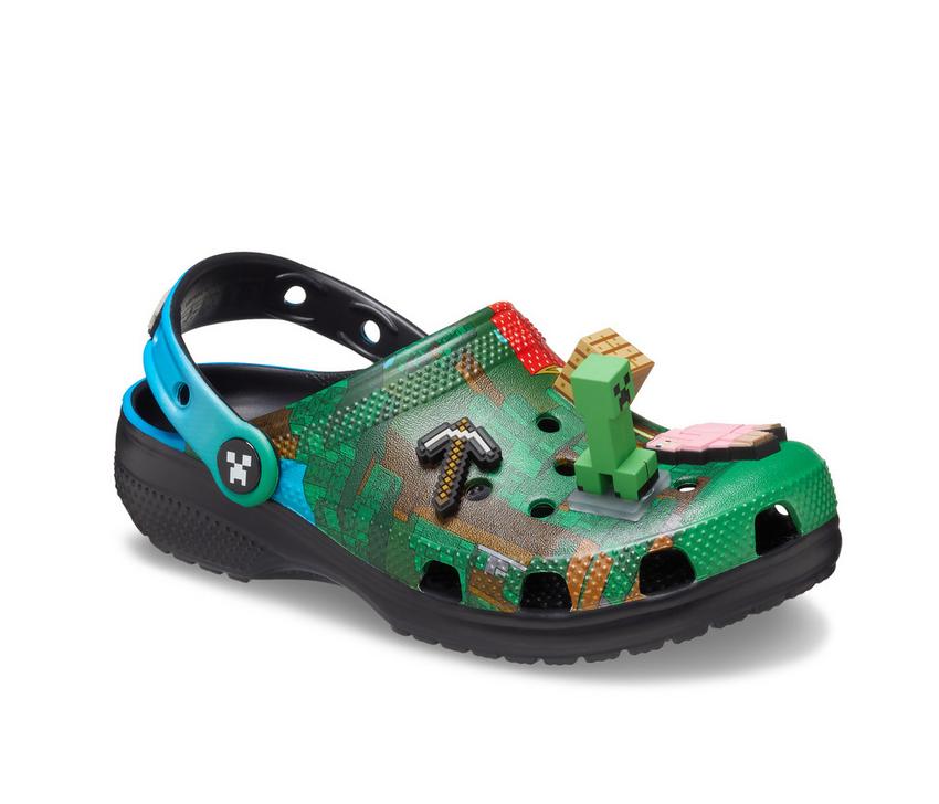 Kids' Crocs Little Kid & Big Kid Minecraft Clogs | Shoe Carnival Kids' Crocs Little Kid & Big Kid Minecraft Clogs | Shoe Carnival
