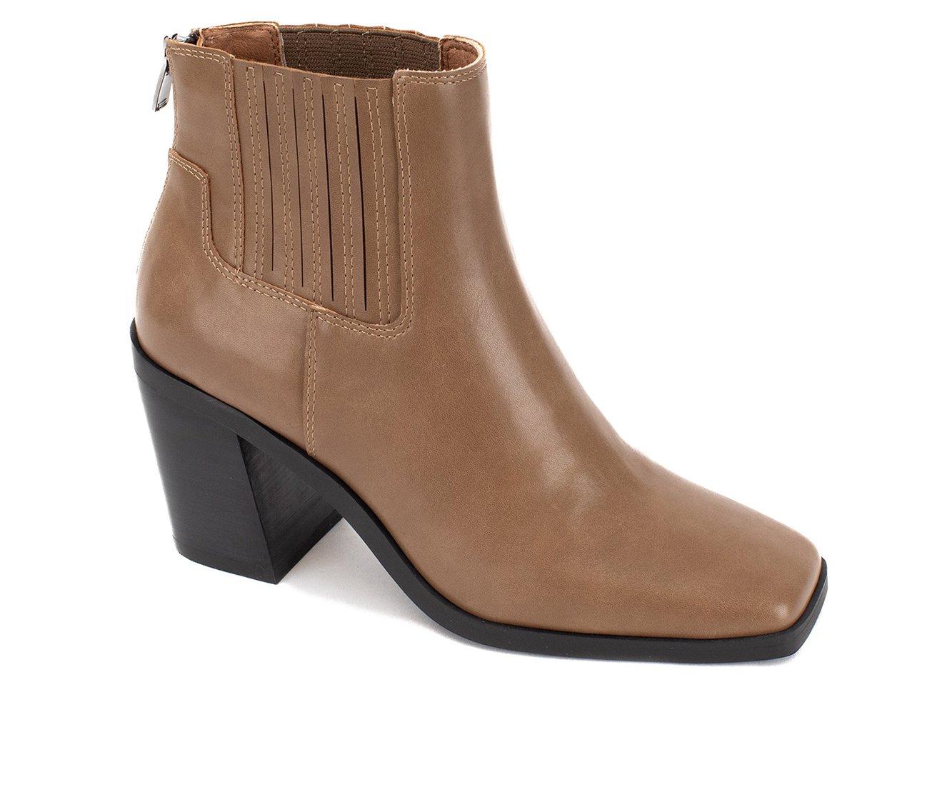 Women's Yellow Box Milana Heeled Booties