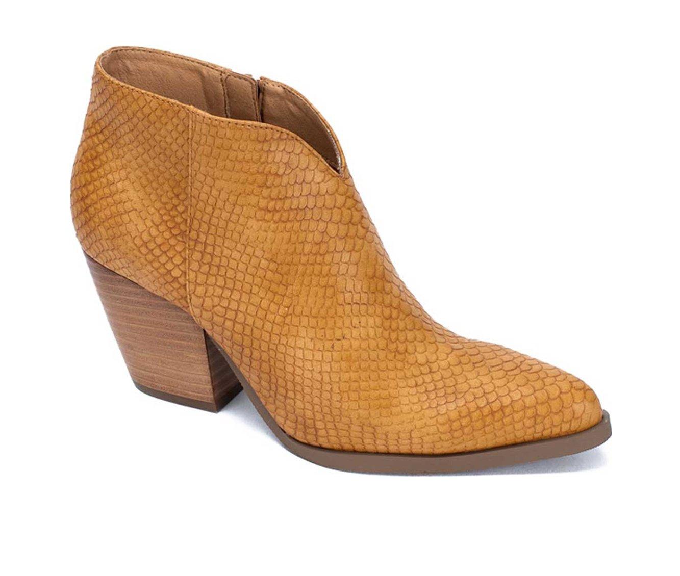 Women's Yellow Box Rohane Heeled Booties