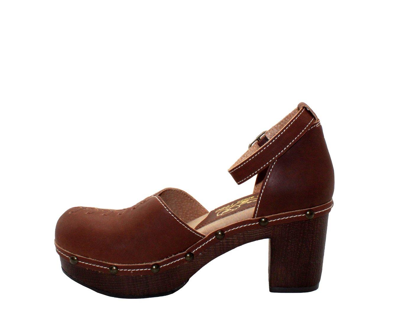 Women's SBICCA Donerail Block Heel Clogs