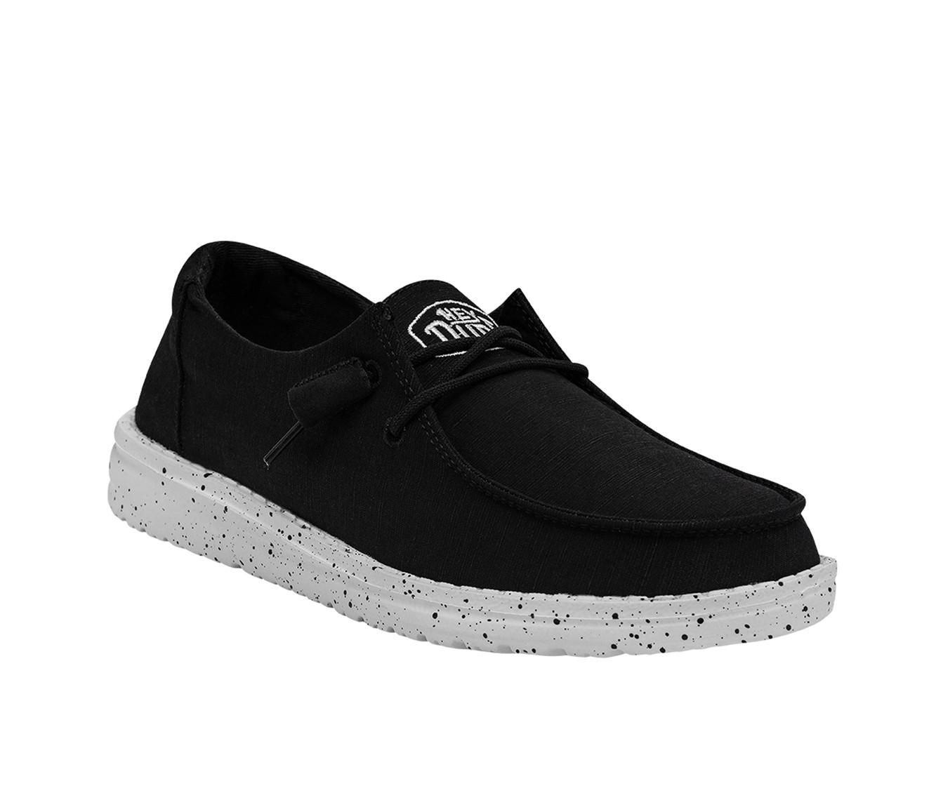 Women's HEYDUDE Wendy Slub Canvas Casual Shoes