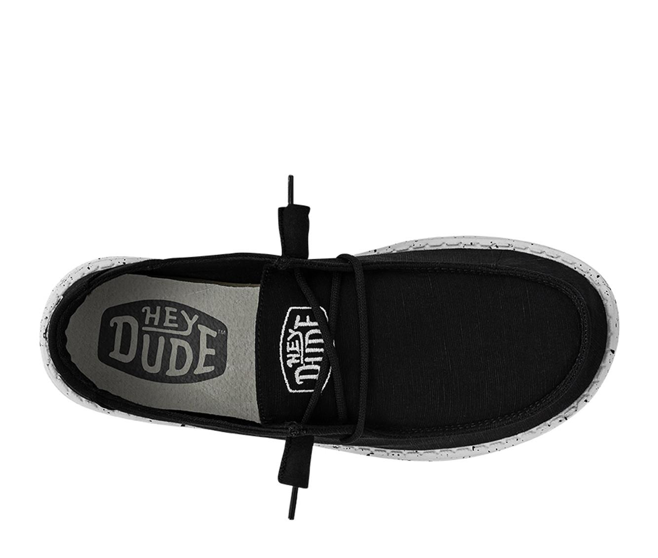 Women's HEYDUDE Wendy Slub Canvas Casual Shoes