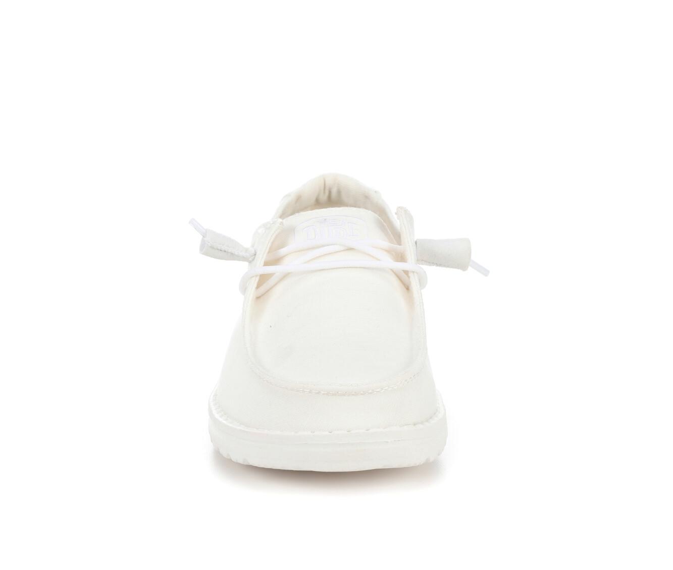 Hey Dude Wendy Canvas Shoe White