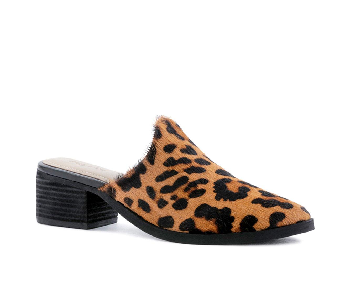 Women's Rag & Co Palma Block Heel Mules
