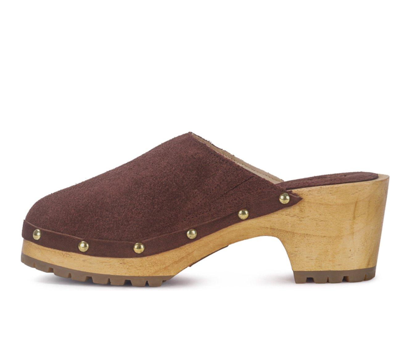 Women's Rag & Co Cedrus Block Heel Clogs