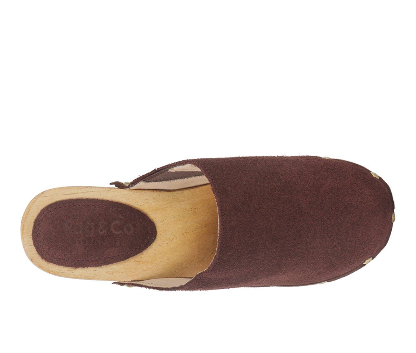 Women's Rag & Co Cedrus Block Heel Clogs