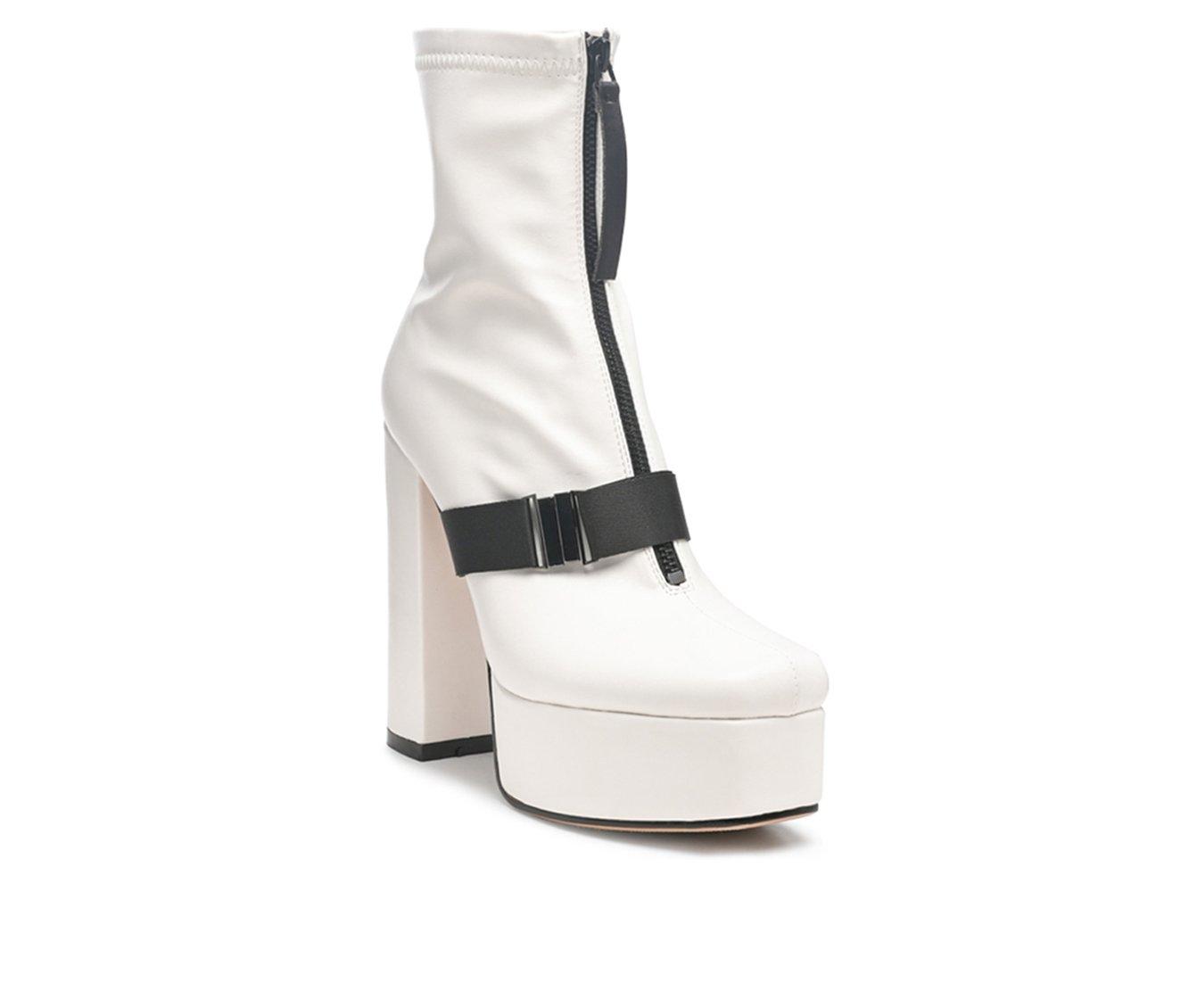 Women's London Rag Boomer Platform Heeled Booties