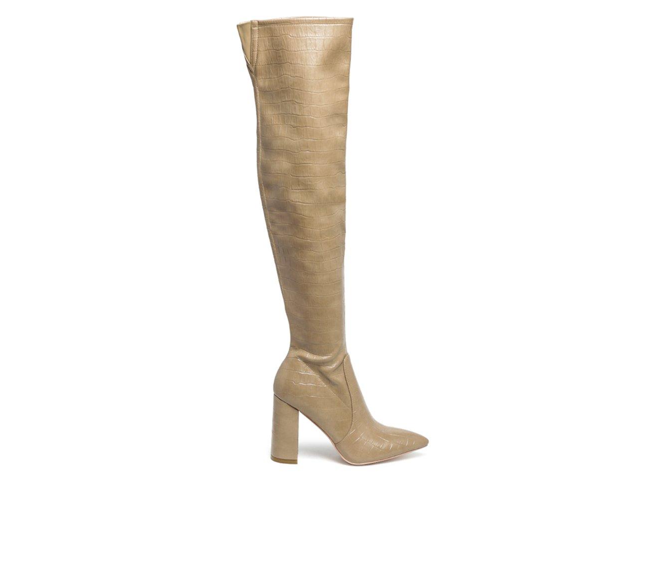 Thigh high shop boots shoe carnival