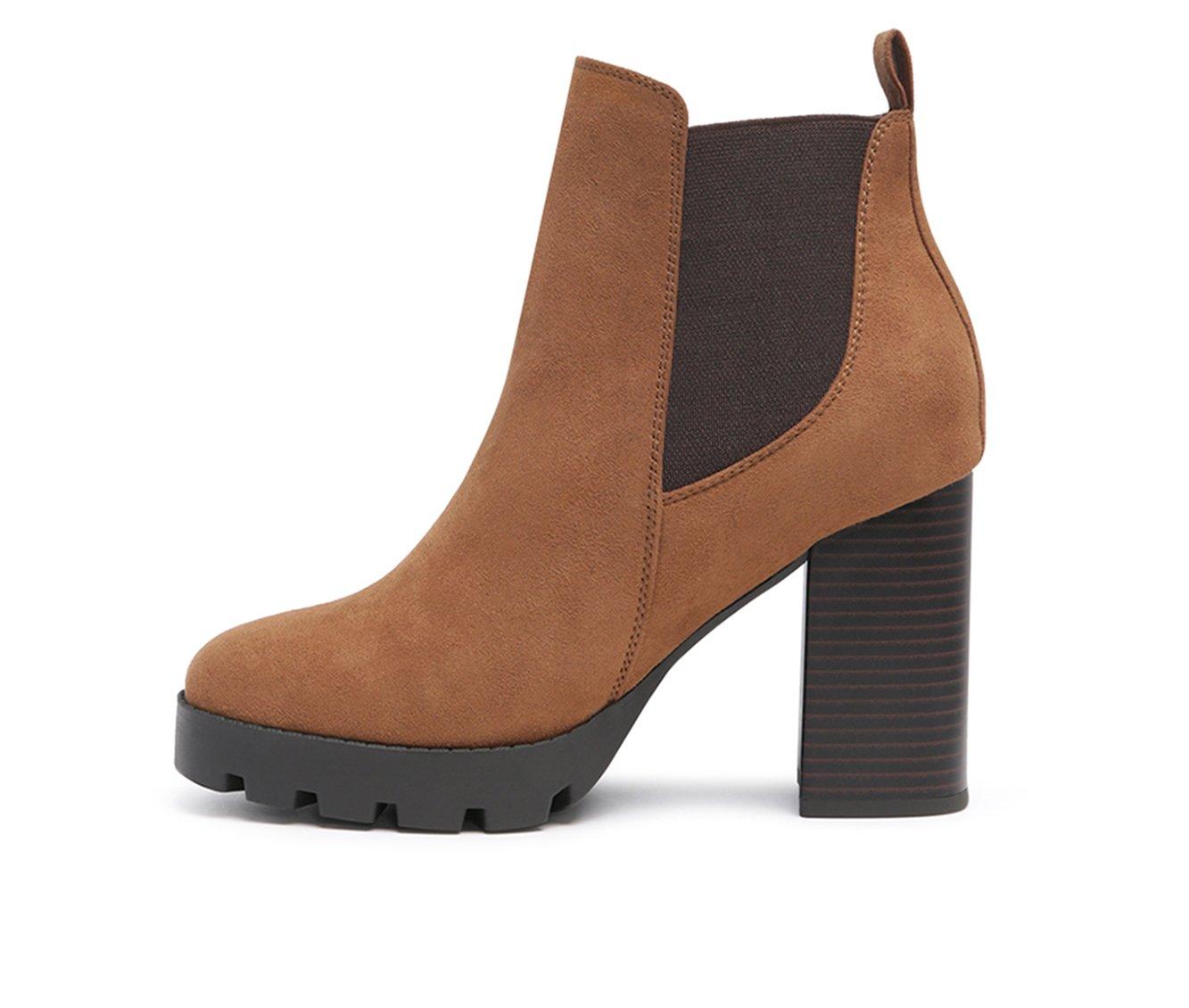 Women's London Rag Sonia Block Heel Booties