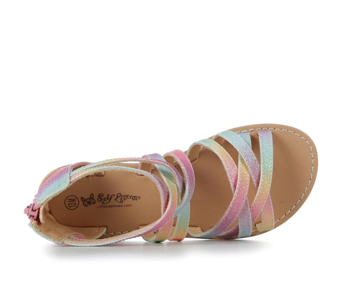 Girls' Self Esteem Little Kid & Big Kid Sherri Sandals