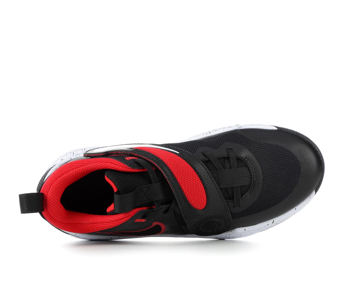 Boys red nike shoes deals