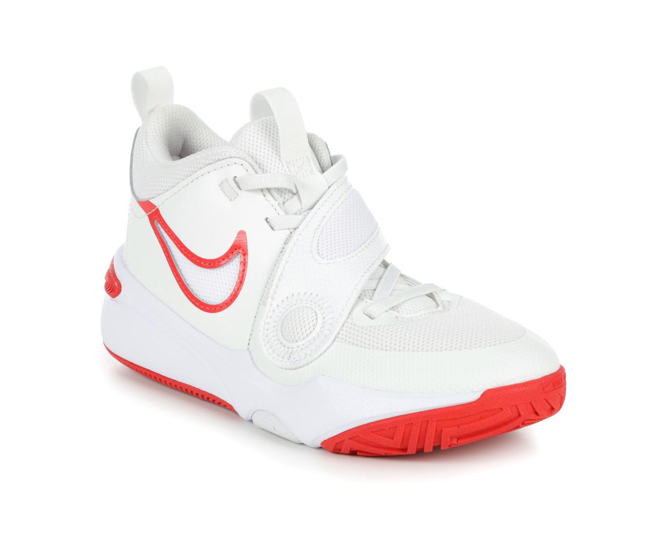 Boys' Nike Big Kid Team Hustle D11 Basketball Shoes