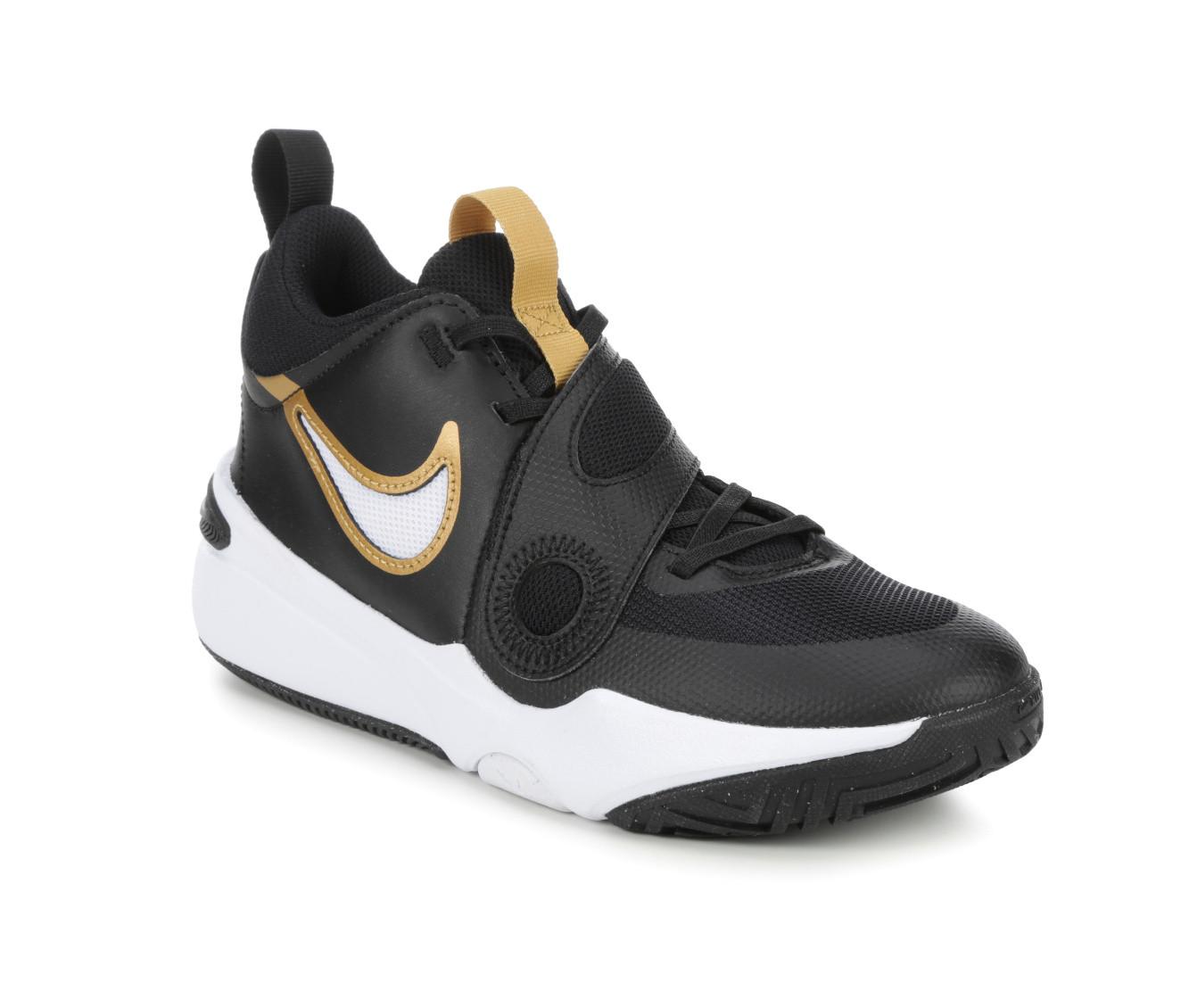 Boys' Nike Big Kid Team Hustle D11 Basketball Shoes