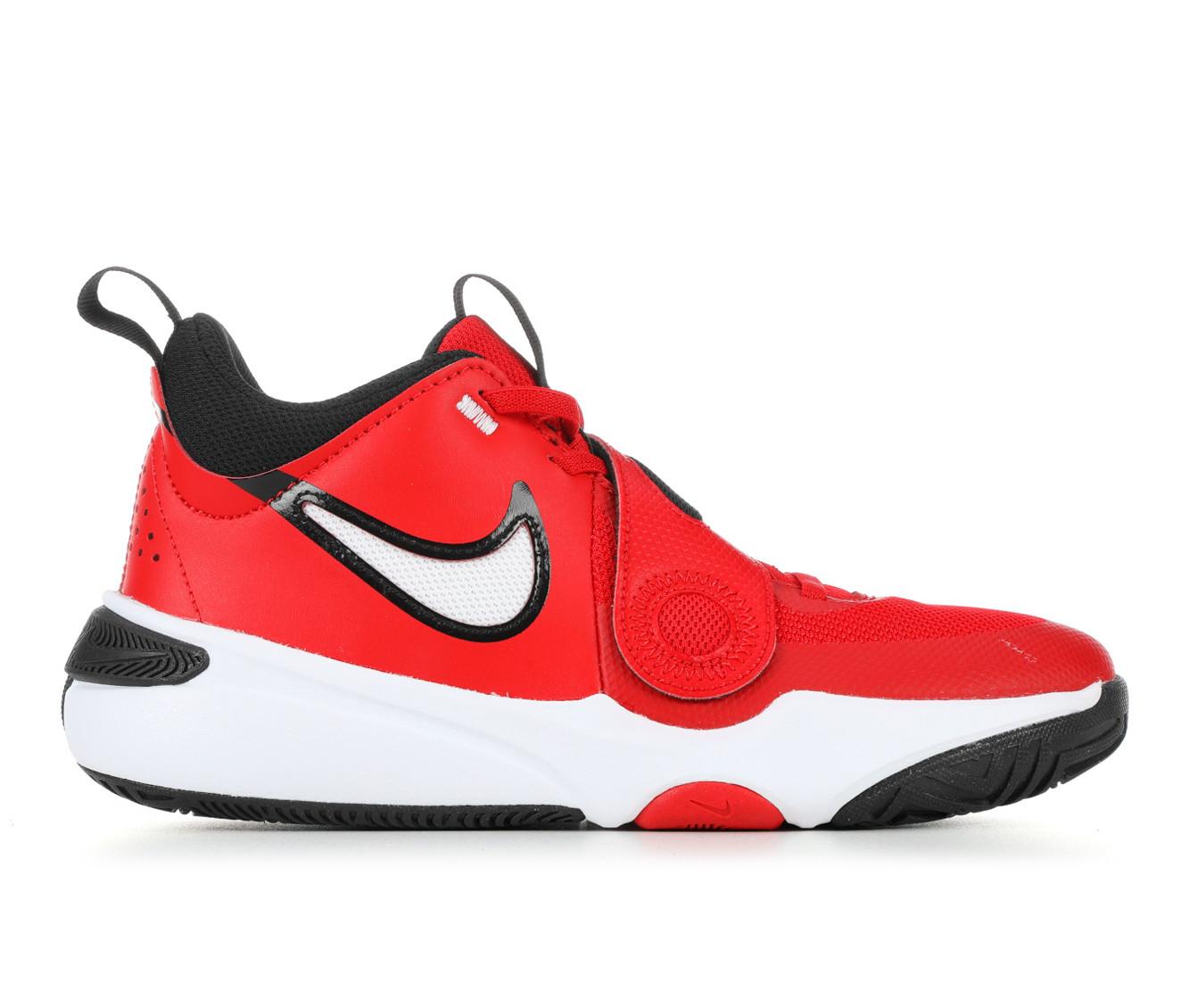Boys' Nike Big Kid Team Hustle D11 Basketball Shoes