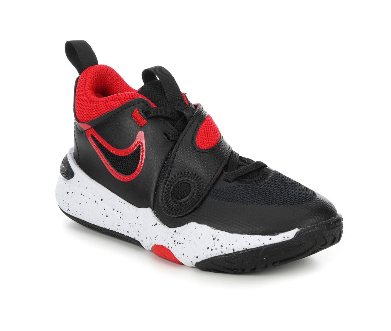 Boys' Nike Little Kid Team Hustle D11 Basketball Shoes