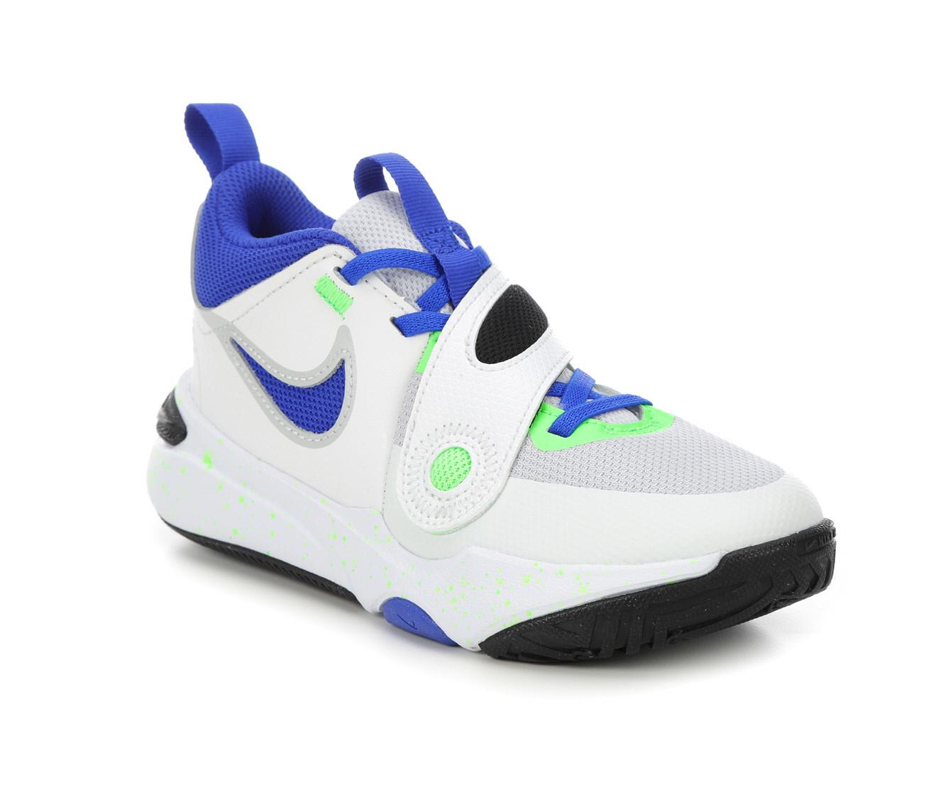 Boys' Nike Little Kid Team Hustle D11 Basketball Shoes