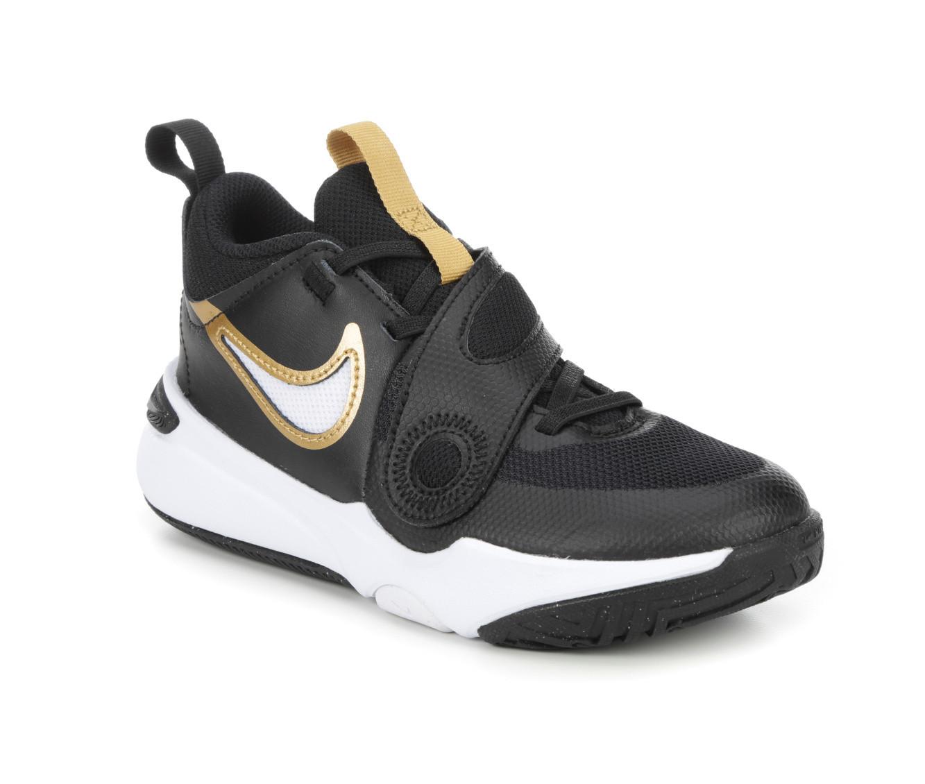 Boys' Nike Little Kid Team Hustle D11 Basketball Shoes