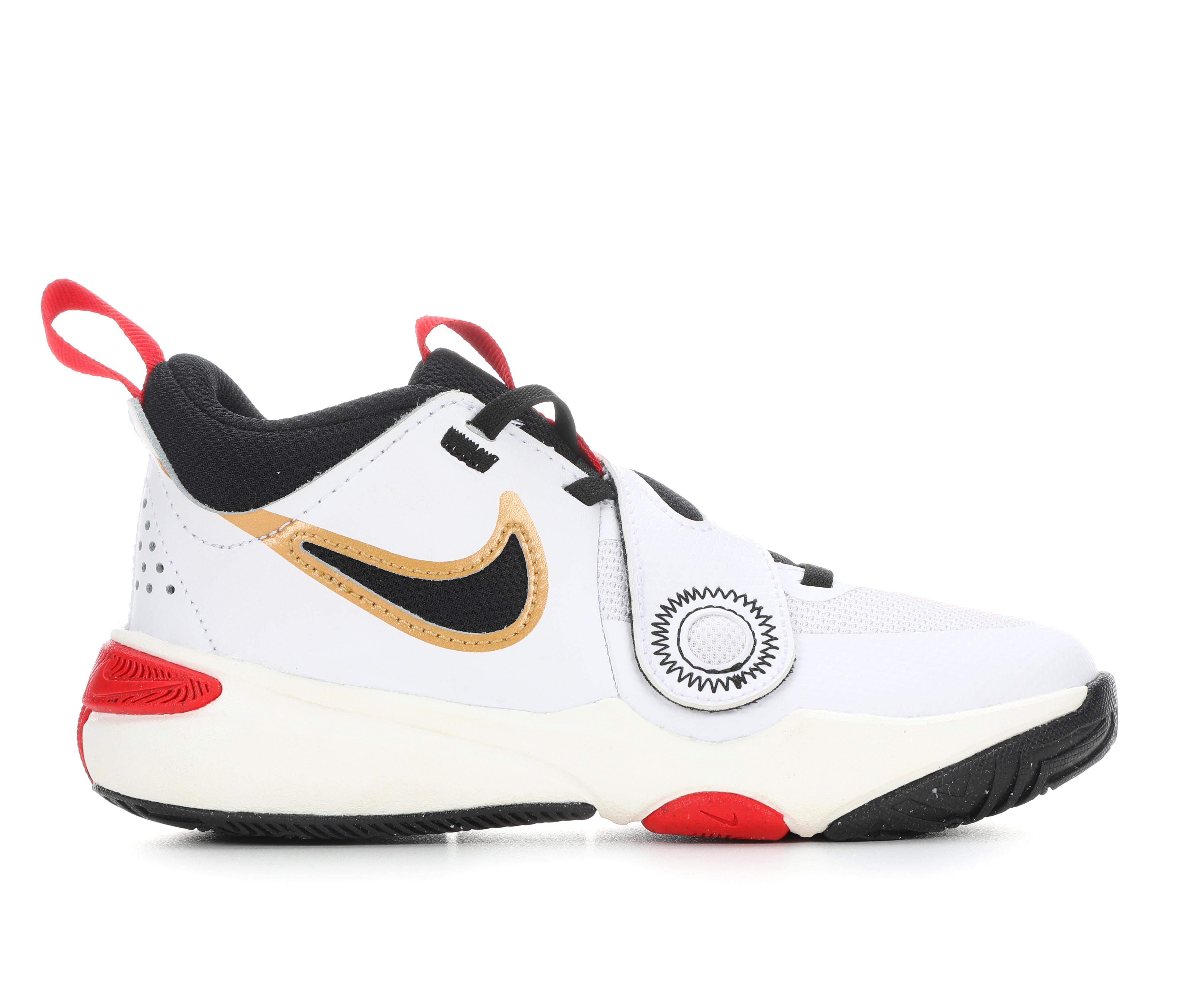 Boys' Nike Little Kid Team Hustle D11 Basketball Shoes