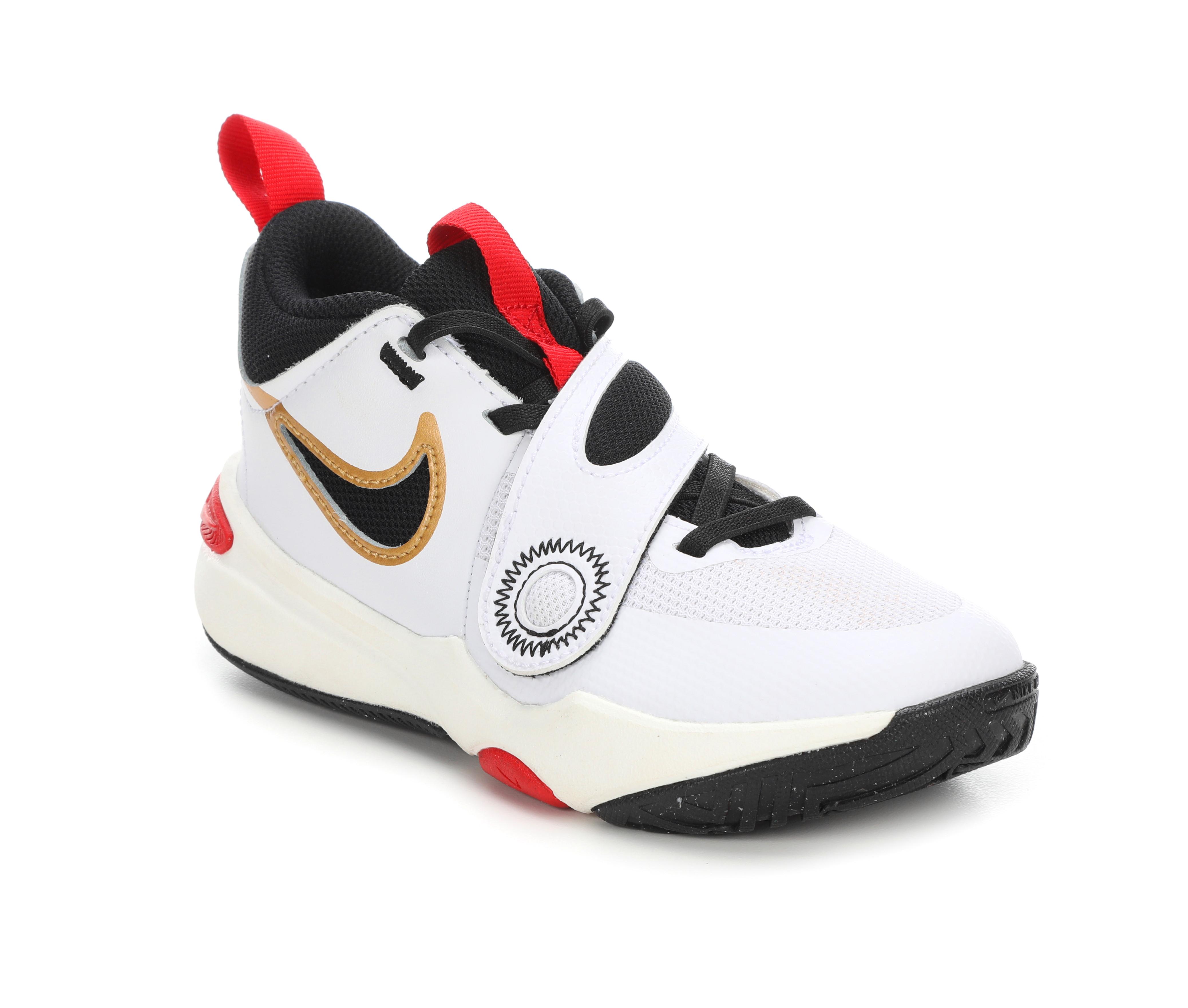 Boys' Nike Little Kid Team Hustle D11 Basketball Shoes