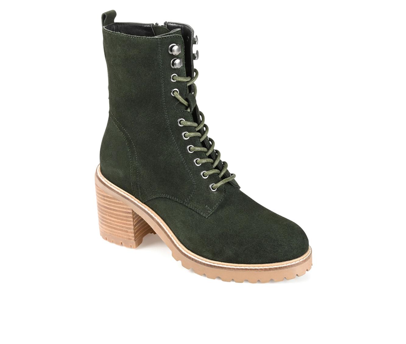 Women's Journee Signature Malle Heeled Lace Up Boots