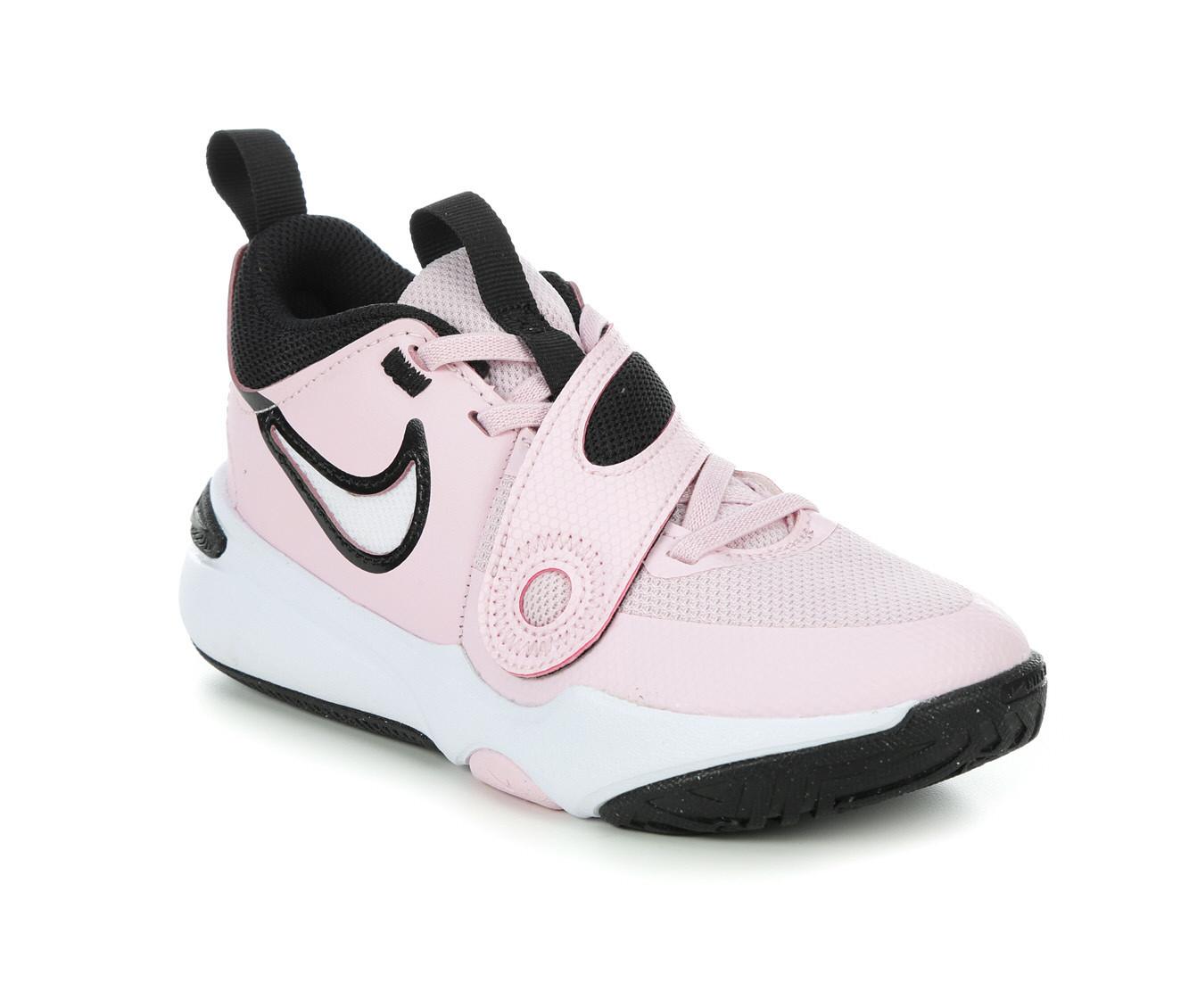 Girls Nike Little Kid Team Hustle D11 Basketball Shoes Shoe Carnival