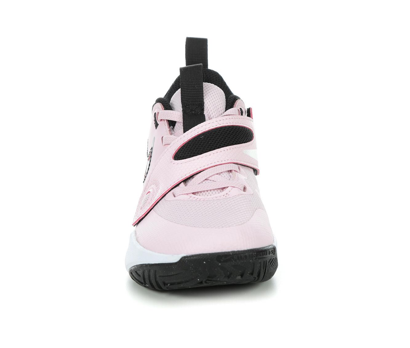 Girls' Nike Little Kid Team Hustle D11 Basketball Shoes