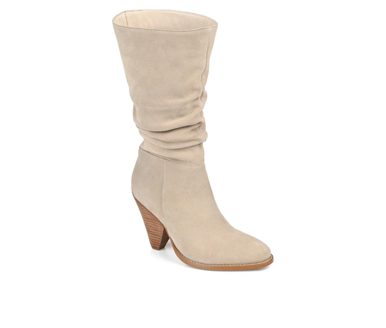 Women's Journee Signature Syrinn Mid Calf Heeled Boots